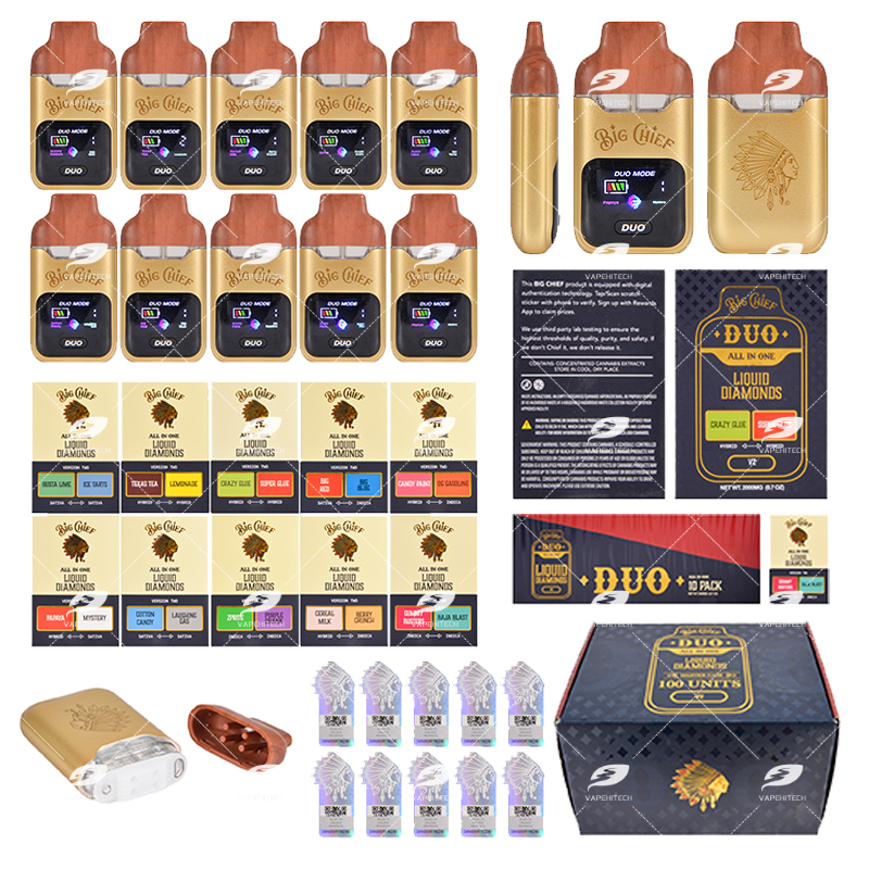 Big Chief Duo V2 2g disposable vape pen
