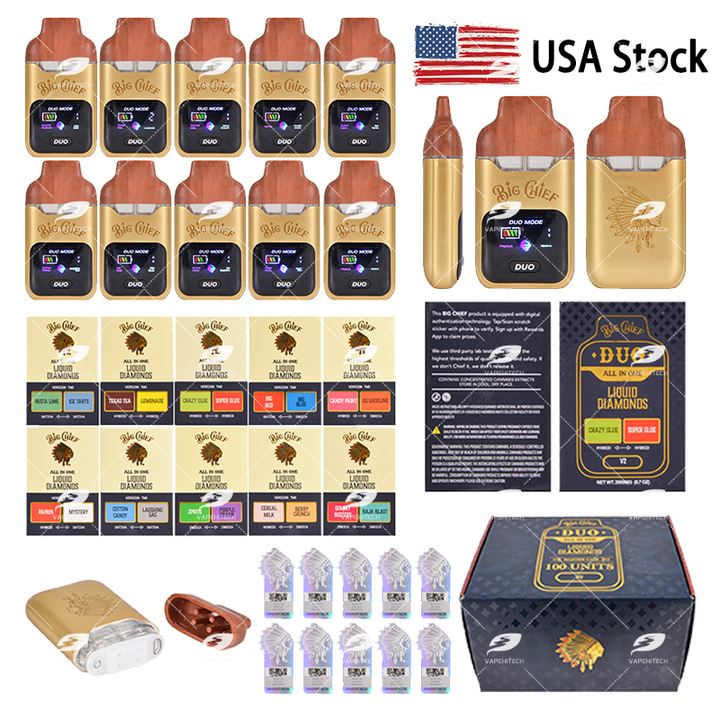 Big Chief Duo V2 2g disposable vape
