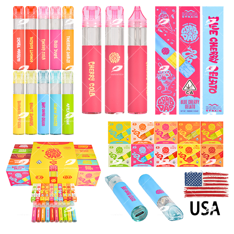 grab and dab v3 2g disposable vape pen
