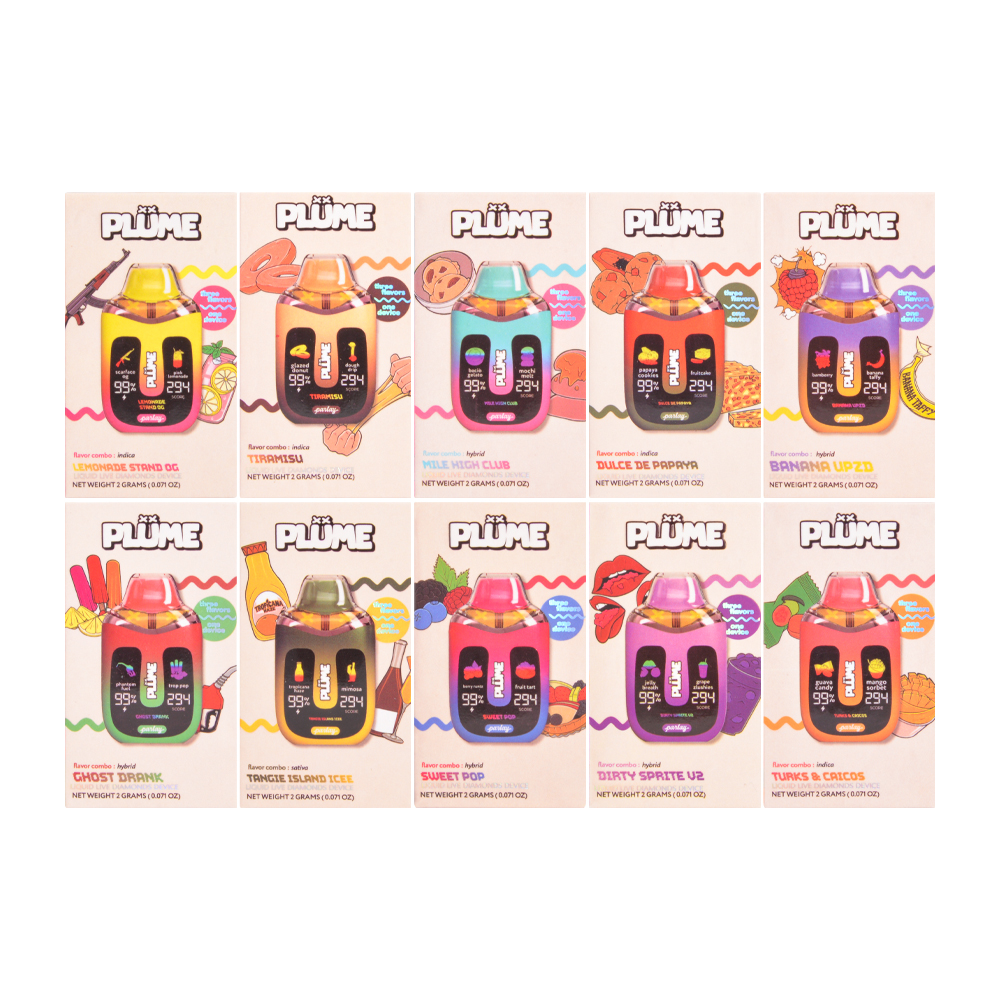 PLUME 1+1 2ml Dual-Flavor Disposable Vape Pen
