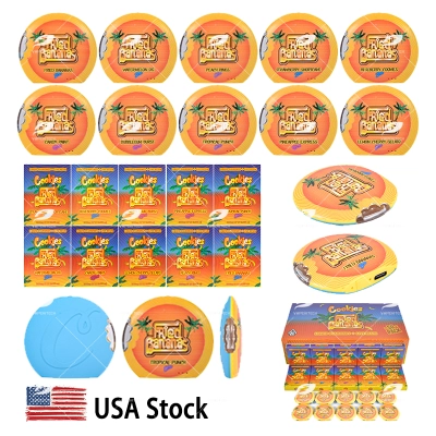 USA Stock Cookies Fried Bananas 2g Empty Vape Pen Round 2ml 01