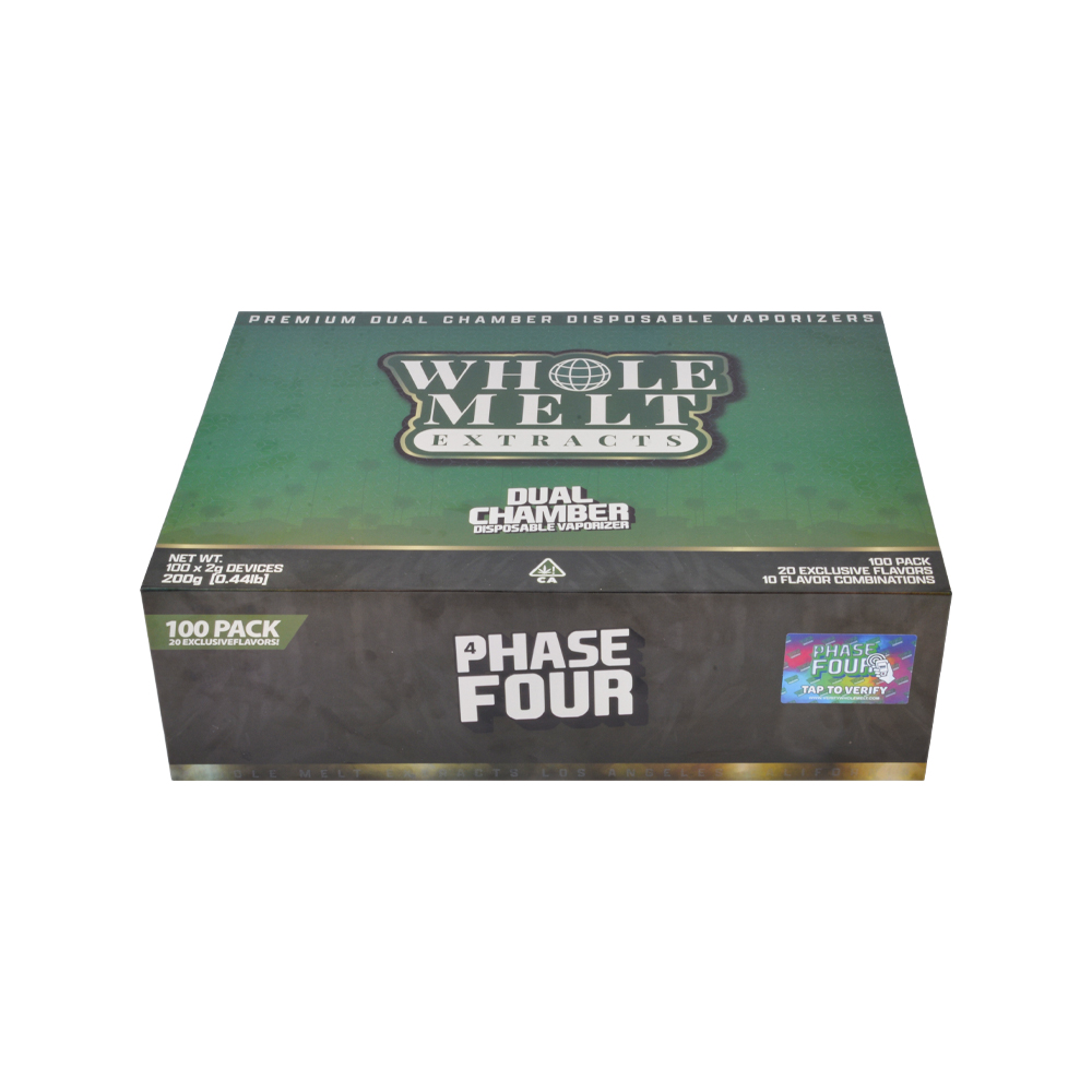 Poland Stock V9 Whole Melt Phase 4 2G Disposable Vape Pen, 1G+1G Glow