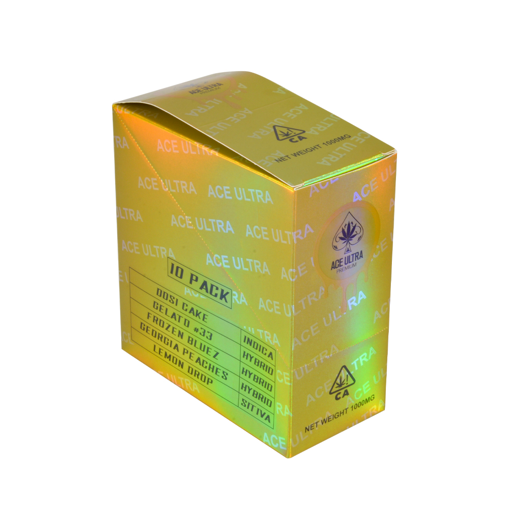 Ace Ultra Premium Gold V6 1G Disposable Vape Pen