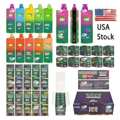 USA Stock Whole Melt Phase 5 2G Disposable Vape Pen Empty Dual Chamber 01
