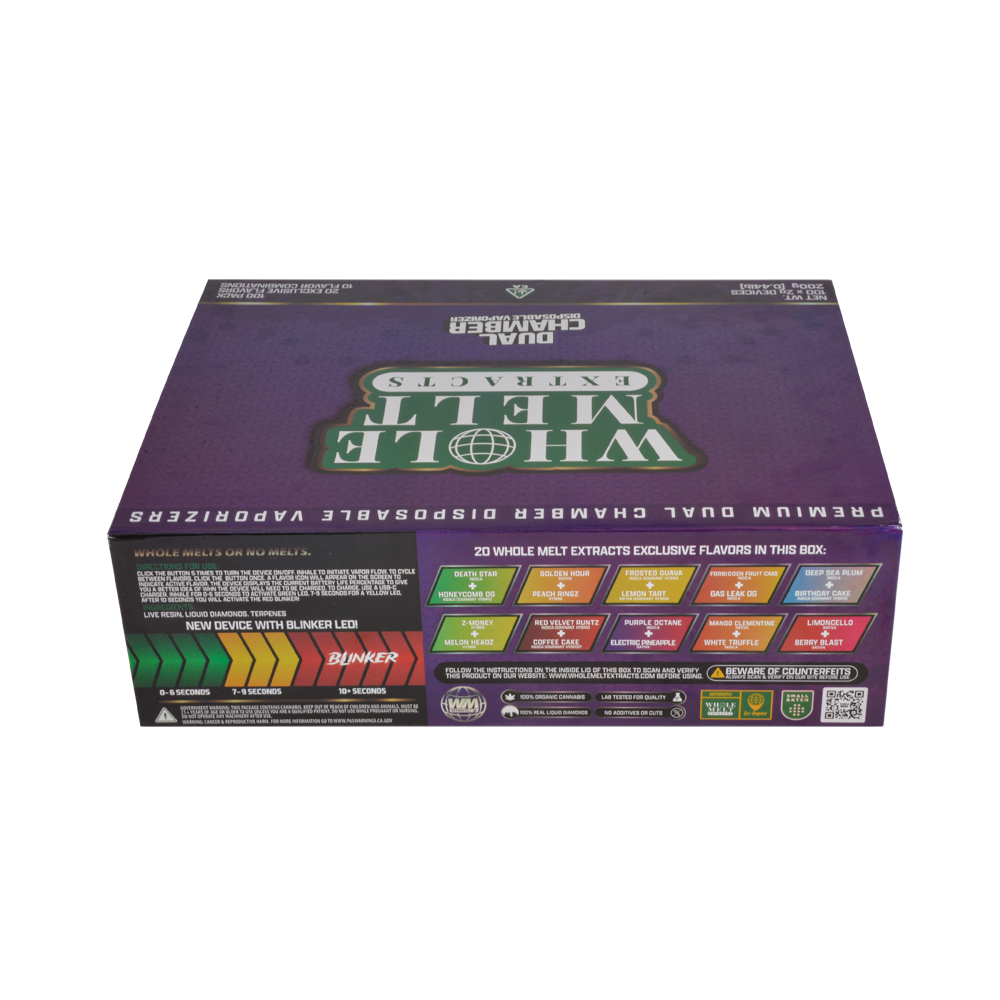 USA Stock Whole Melt Phase 5 2G Disposable Vape Pen Empty Dual Chamber
