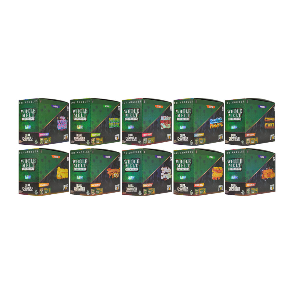 Whole Melt Phase 5 2G Disposable Vape Pen Empty Dual Chamber Wholesale