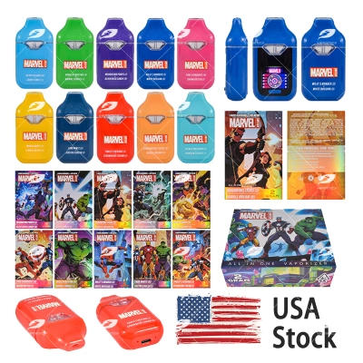 USA Stock Marvel Switch 2G Disposable Vape Pen Sample 10 Pack Box 01