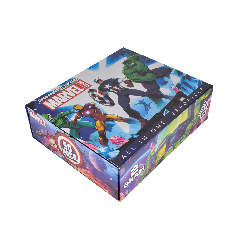 USA Stock Marvel Switch 2G Disposable Vape Pen Sample 10 Pack Box