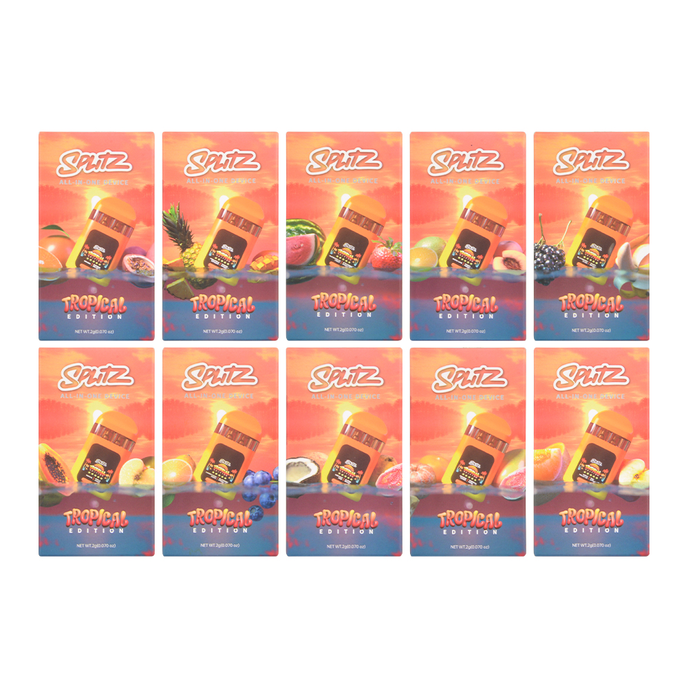 USA Stock Splitz 2G Disposable Vape Pen Sample with Screen 10 Pack