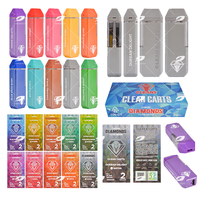 clean carts 2g disposable vape pen
