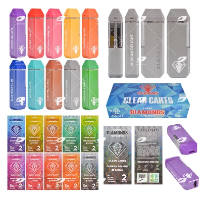 Clean Carts 2G Disposable Vape Pen 2ml Empty 01
