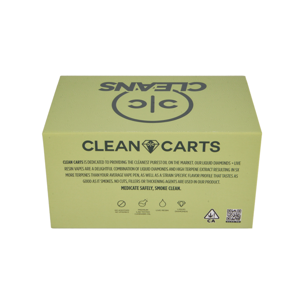 Clean Carts Spring Green Edition 2G Empty Disposable Vape Pen Bulk