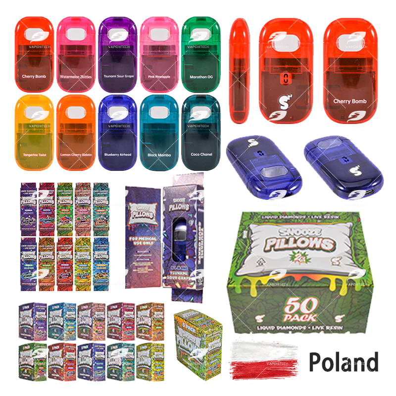 Poland Stock Snooze Pillows 2G Empty Disposable Vape Pen Wholesale