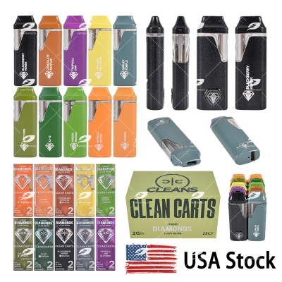 USA Stock Clean Carts Spring Edition 2G Empty Disposable Vape Pen 01