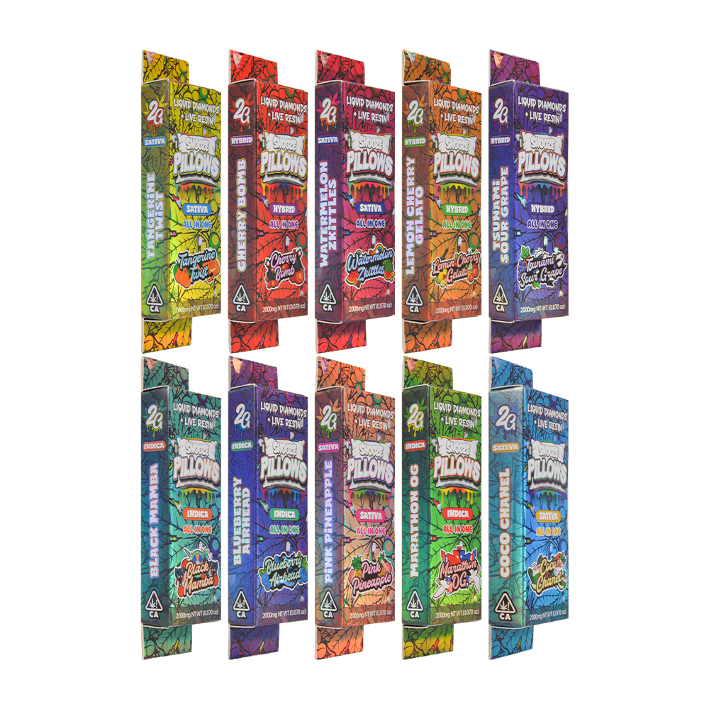 USA Stock Snooze Pillows 2G Disposable Vape Pen Sample