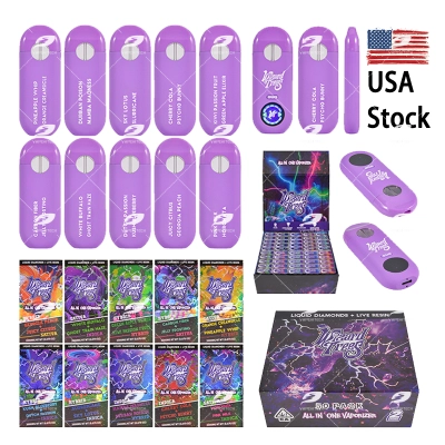USA Stock Wizard Trees Duo 2G 1G+1G Disposable Vape Pen Wholesale 01