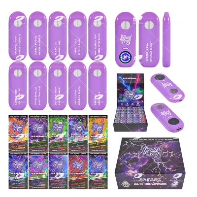 Wizard Trees 2G Dual Chamber Disposable Vape Pen 1ML+1ML Wholesale 01