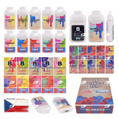 EU Stock Blinkers Flip Ice Cream 2G Dual Chamber Disposable Vape Pen 01