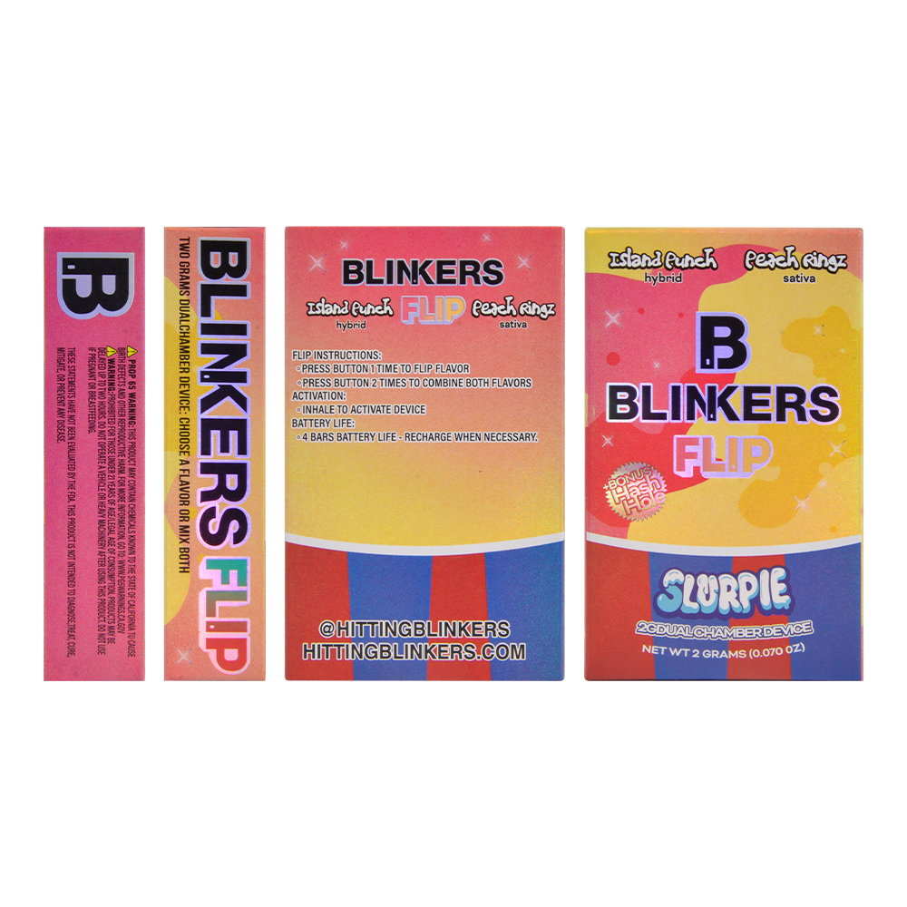 Mexico Blinkers Flip Ice Cream 2G Dual Chamber Disposable Vape Pen