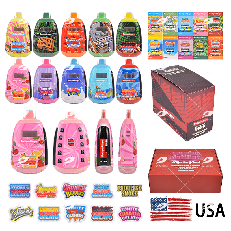 usa stock backpackboyz 2g disposable vape pen with screen
