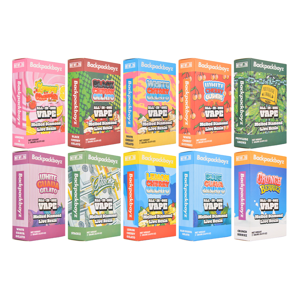 Backpackboyz 2G Disposable Vape Pen with Screen – USA Warehouse Stock