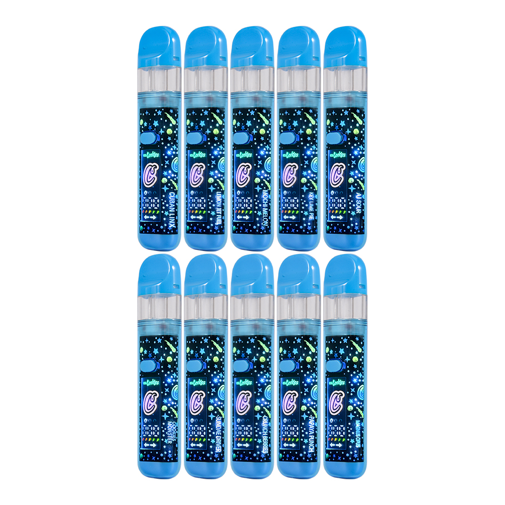 MED Cookies 2G Dual Chamber Empty Disposable Vape Pen Sample USA Stock
