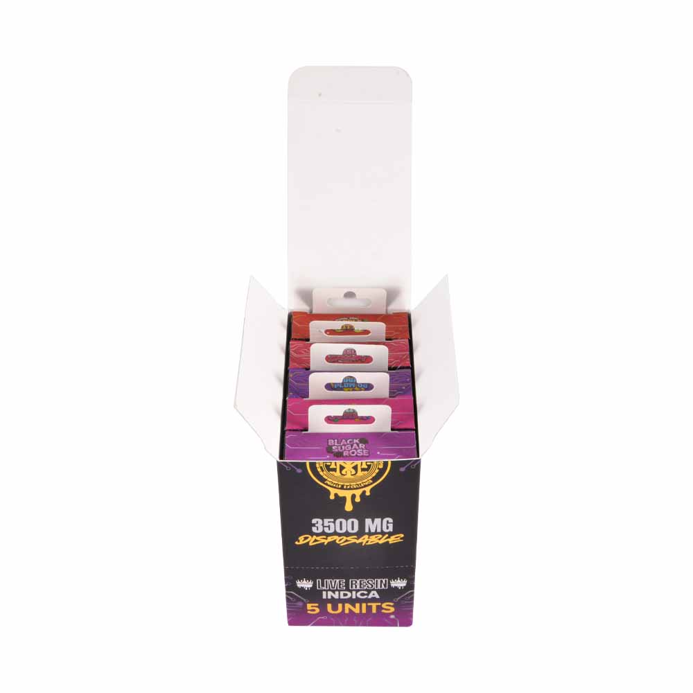 Muha Meds Gen 3 3.5G Empty Disposable Vape Pen with Round Screen