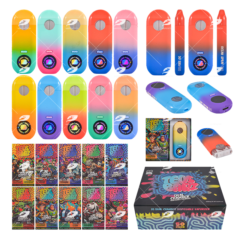 teds barz 2g dual chamber disposable vape
