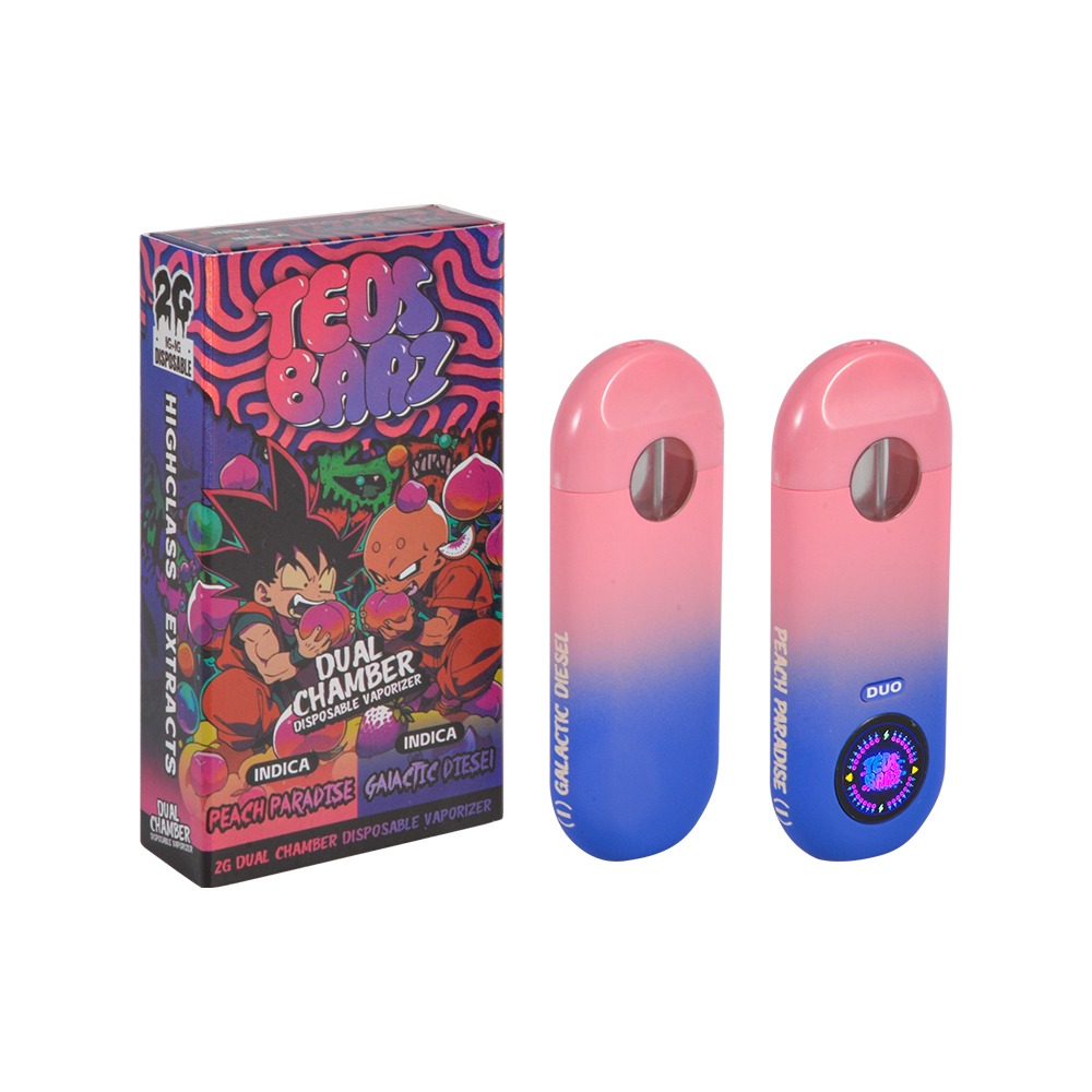 Teds Barz 2G Dual Chamber Disposable Vape Pen 20 Flavors