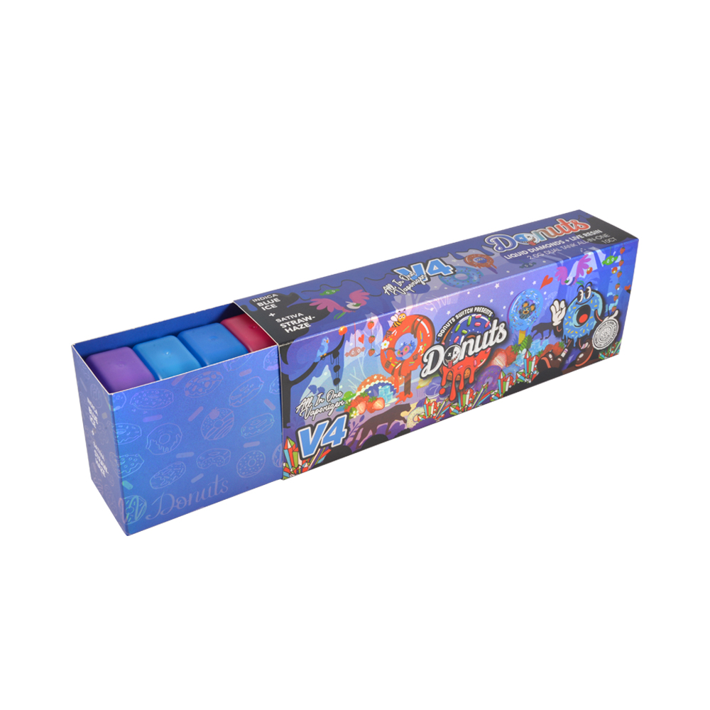 USA Stock Donuts Switch V4 2G Dual Chamber Disposable Vape with Screen