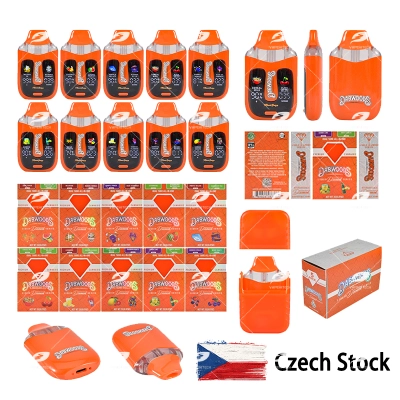 Czech Stock Dabwoods 2G Dual-Flavor Disposable Vape Pen with Screen 01