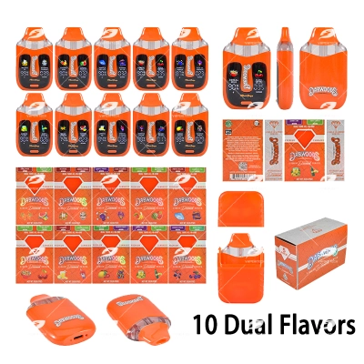Dabwoods 2G Dual-Flavor Disposable Vape Pen with Screen 01