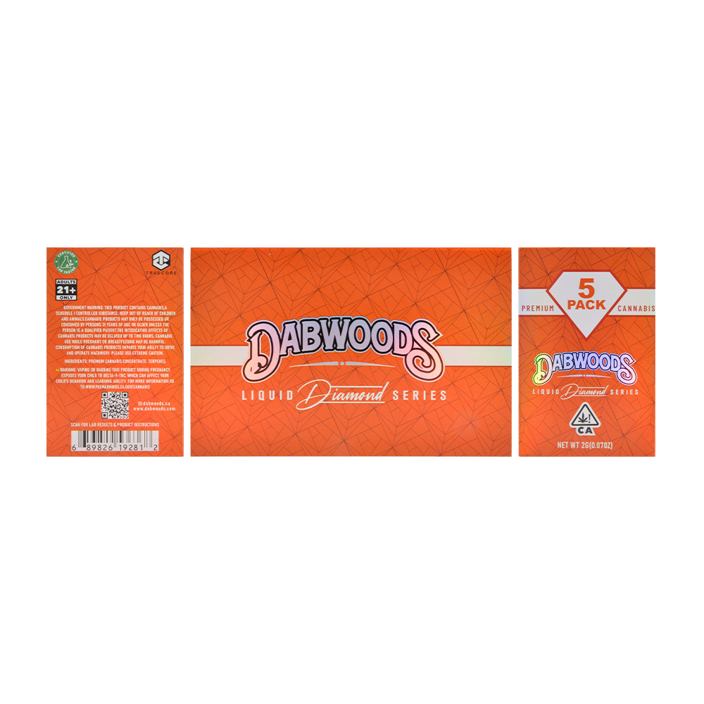 Dabwoods 2G Dual-Flavor Disposable Vape Pen with Screen