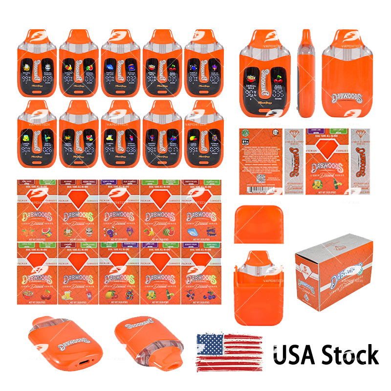 usa stock dabwoods 2g disposable vape pen
