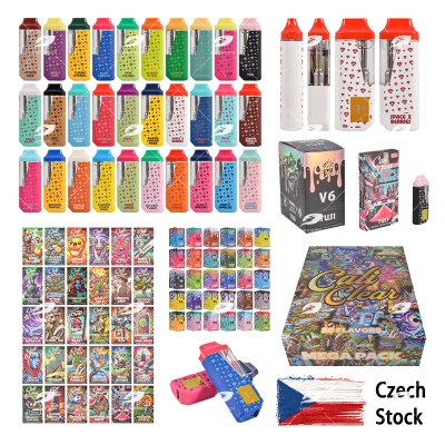 Czech Stock EU Wholesale Cali Clear Mega Pack 2G Disposable Vape Pen 01