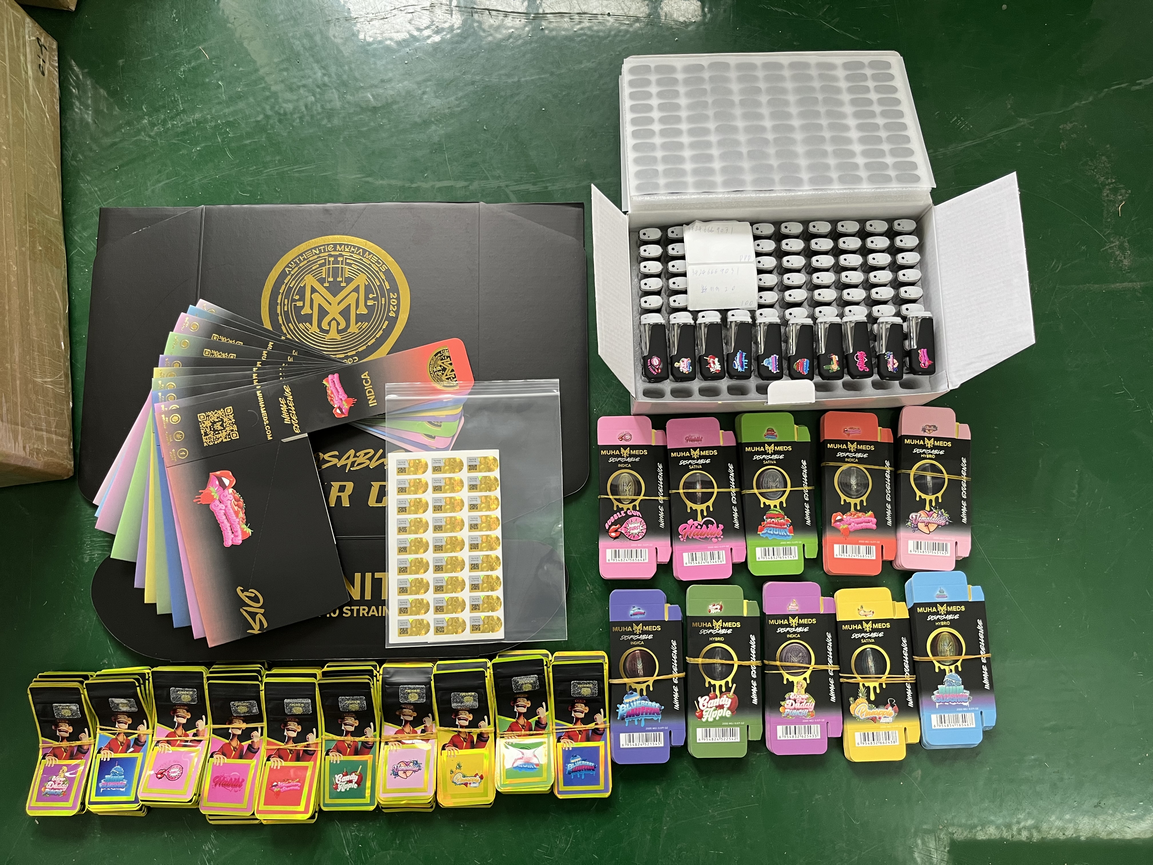 USA STOCK Muha Med 2g disposable premium extracts empty pods Candyapple review Candychmss 02