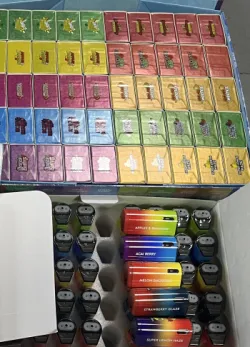 USA warehouse Melt x Packman empty disposable vape pens 2000mg with LED screen review jack-mtq 02