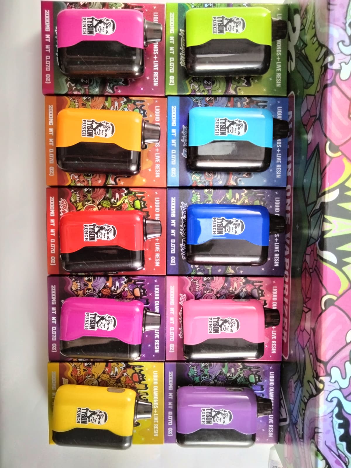 USA Stock Tyson Punch 2g Disposable Vape Pen 200pcs/Lot review Martin