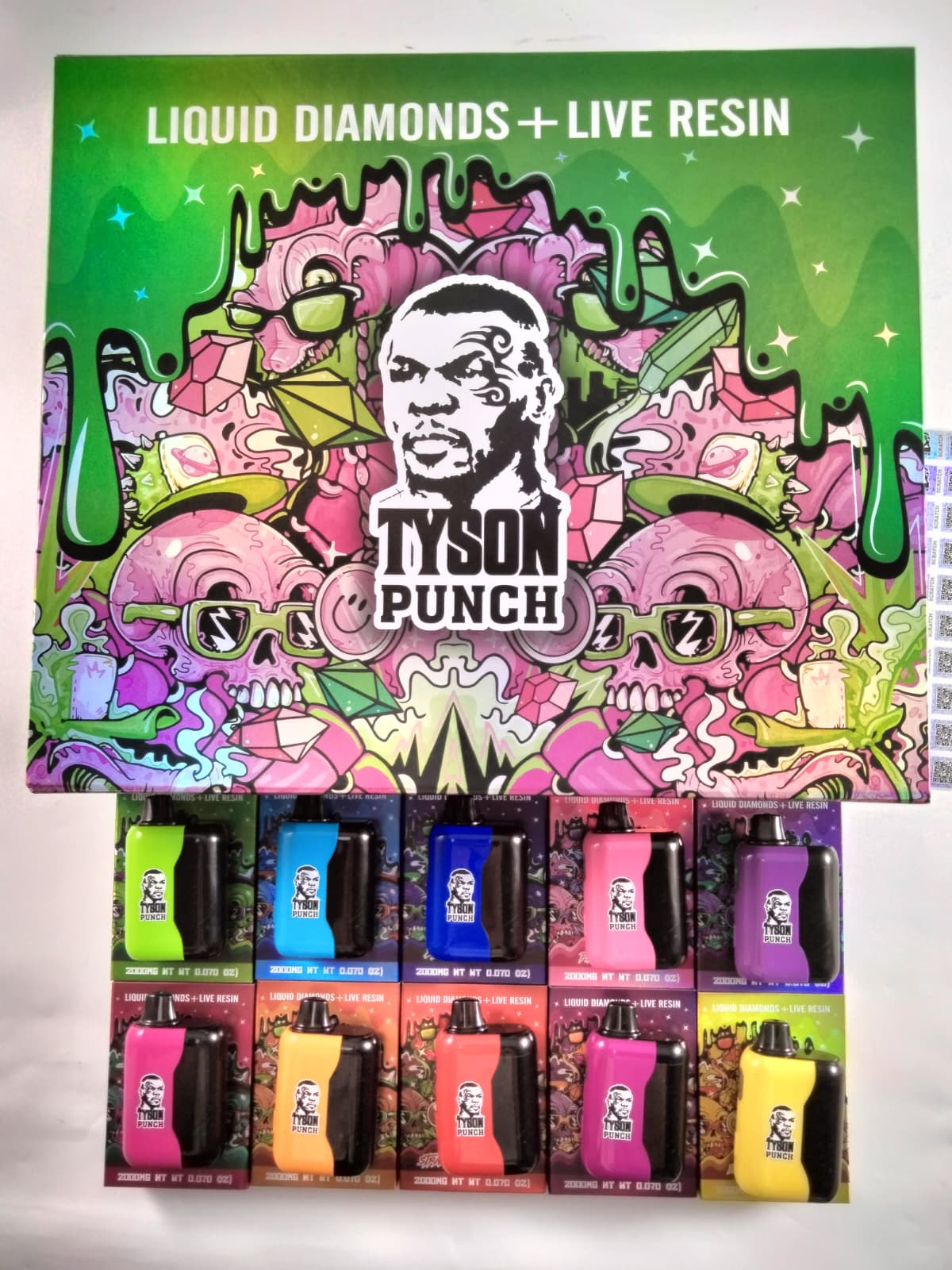 USA Stock Tyson Punch 2g Disposable Vape Pen 200pcs/Lot review Davis