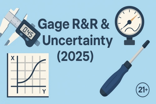 Gage R&R & Uncertainty for Vape Hardware Tests (2025): Draw-Resistance & Torque