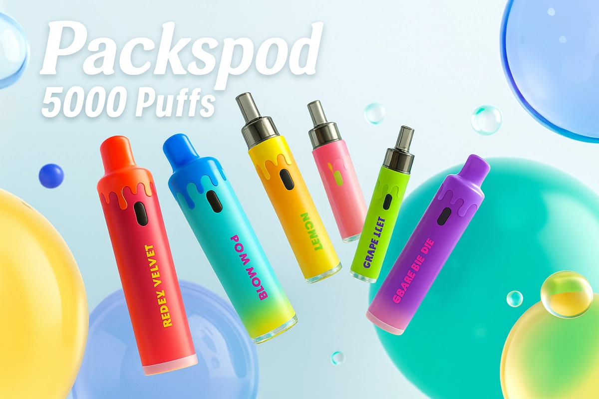 Packspod 5000-puff class comparison — Packwoods vs rival disposables (guide cover)