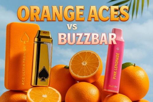 Orange Aces vs BuzzBar: Comparing Premium Disposable Vape Options for Flavor and Performance