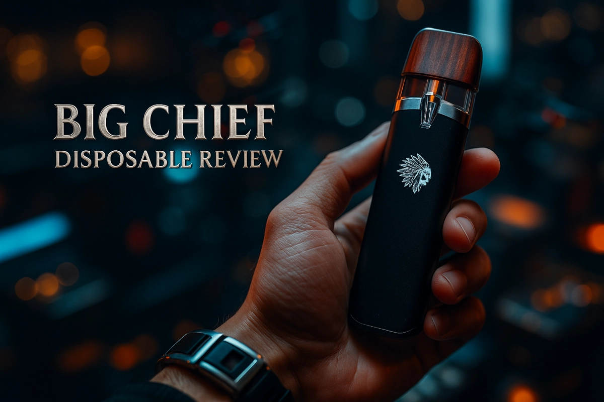 Big Chief disposable empty hardware—COA-backed review of flavor retention, draw stability, and potency consistency.