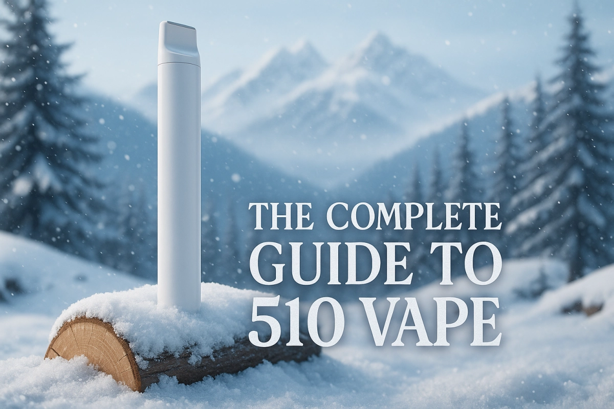 Hardware-only 510 vape cartridge system flat lay showing empty cartridges, seal areas, variant labels, and lot-coded packaging identifiers for wholesale QC.