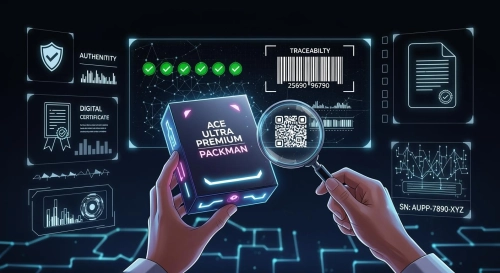 Spot Fake Ace Ultra Premium Packman Using Traceability and QC Methods