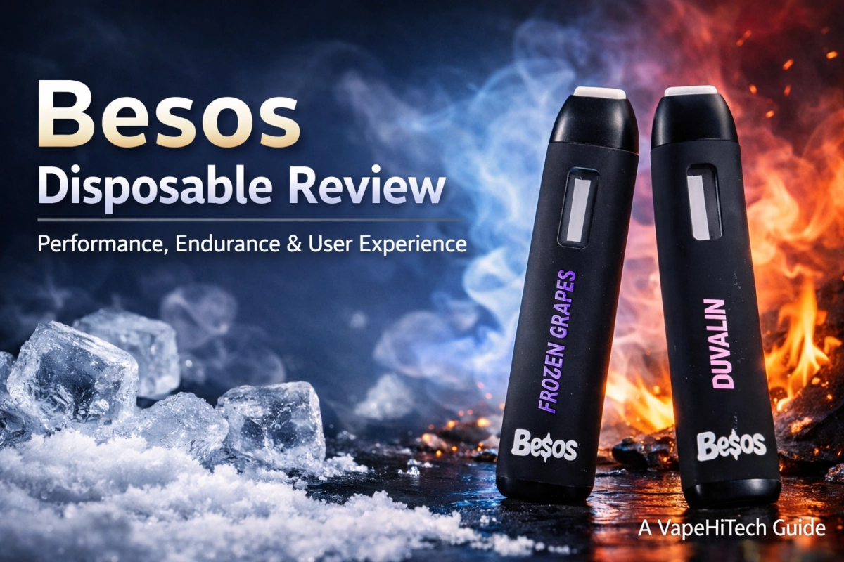 Besos disposable review (empty only): performance, endurance, and real-world user experience checklist