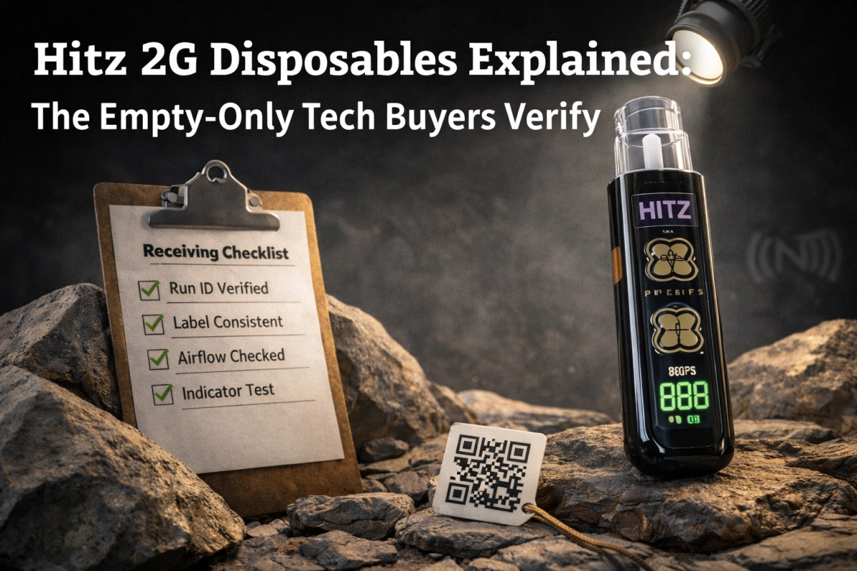 Hitz 2G empty-only disposable shell with version cues and run-ID receiving checklist