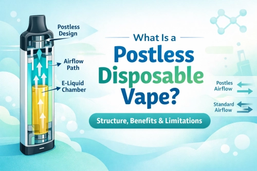 What Is a Postless Disposable Vape? Structure, Benefits, and Limitations