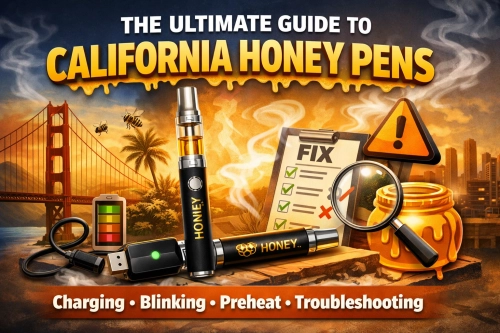 California Honey Pen Instructions 2026: Charging, Blinking, Preheat & Not Working Fixes