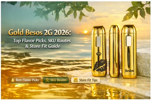 Gold Besos 2G 2026: Top Flavor Picks, SKU Routes & Store Fit Guide